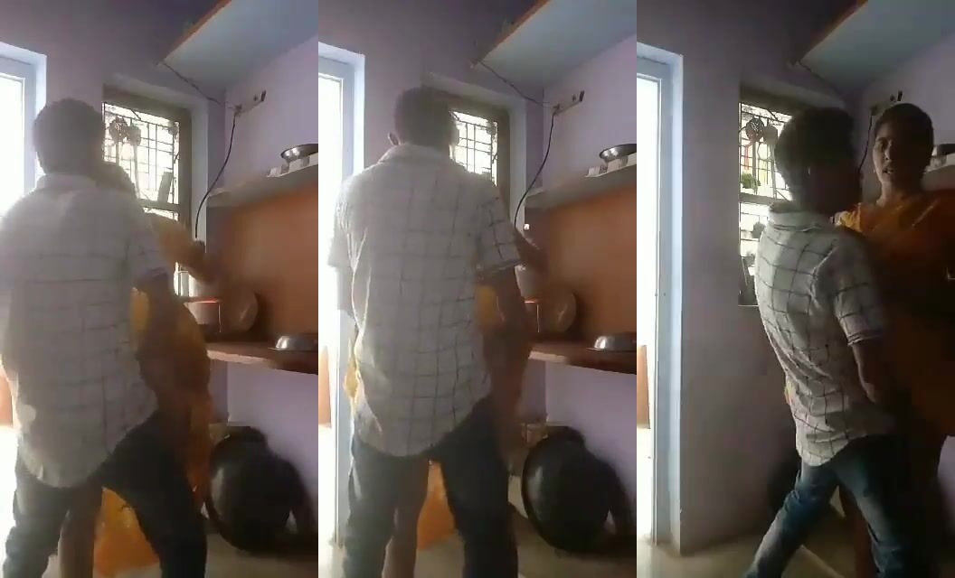அம்மா கூட மகன் கிட்சேன் இல் வைத்து செய்த பேமிலி செஸ் வீடியோ