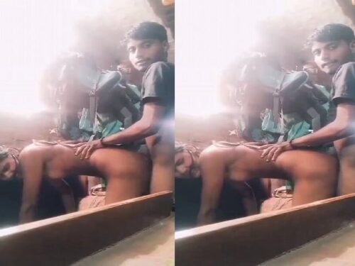 விள்ளகே கச் சிஸ்டர் பிலாக்கிங் இன் ஸ்டாண்டிங் டோஃகி ஸ்டைல…